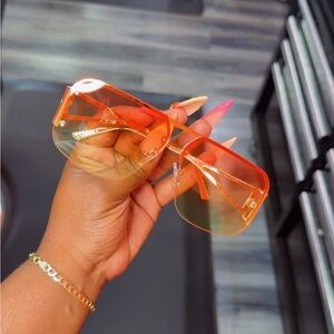 Stylish Orange Sunglasses